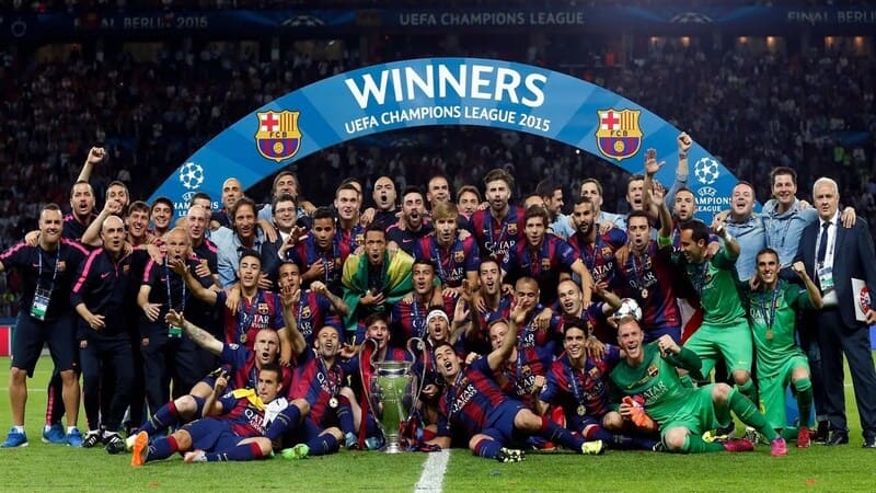 Câu lạc bộ bóng đá Barcelona có thành tích đáng nể